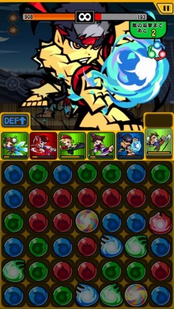 画像ギャラリー No.004のサムネイル画像 / 「ストリートファイター パズルスピリッツ」Android版の配信がスタート。リュウや春麗を自分好みに育て上げられるパズルアクションゲーム