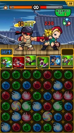 画像ギャラリー No.005のサムネイル画像 / 「ストリートファイター パズルスピリッツ」Android版の配信がスタート。リュウや春麗を自分好みに育て上げられるパズルアクションゲーム