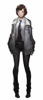画像ギャラリー No.016のサムネイル画像 / 「灰色都市」,「灰賀 剛」と「桐咲 茜」の序盤の物語とシステム詳細を公開