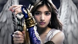 画像ギャラリー No.001のサムネイル画像 / 「SKYLOCK」ローラさんの華麗な剣さばきが見られるTVCM第2弾が11月19日より放映