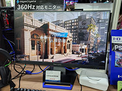 ［TGS2022］IOデータがリフレッシュレート360Hz対応の液晶ディスプレイを出展。滑らかさの違いを動画で確認してみた