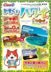 画像ギャラリー No.002のサムネイル画像 / 「妖怪ウォッチ」の特典グッズがもらえるハワイ旅行プランの申込開始