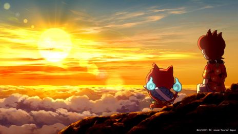 画像ギャラリー No.004のサムネイル画像 / ジバニャンがハワイの魅力を紹介！ハワイ州観光局と「妖怪ウォッチ」がコラボしたオリジナルアニメが特設サイトで公開