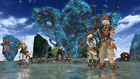 画像ギャラリー No.004のサムネイル画像 / 「FFXIV」,Patch 3.55bの配信が本日スタート。メインコンテンツである新生「雲海探索 ディアデム諸島」のスクリーンショットが公開