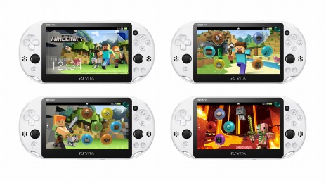 画像ギャラリー No.013のサムネイル画像 / 「Minecraft」コラボの数量限定モデル「PlayStation Vita Minecraft Special Edition Bundle」が12月6日に発売決定。予約受付が本日スタート