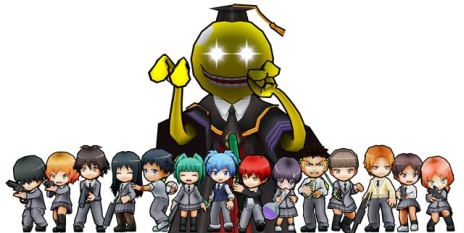 画像ギャラリー No.005のサムネイル画像 / 3DS「暗殺教室 殺せんせー大包囲網!!」が本日発売。クラスの仲間と連携して，担任「殺せんせー」の暗殺を狙うアクションゲーム