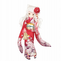 画像ギャラリー No.002のサムネイル画像 / 「猫耳さばいばー！」，久遠が仲間になる「にゃんこたちの初詣」を実施