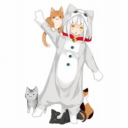 画像ギャラリー No.001のサムネイル画像 / 「猫耳さばいばー!」,「猫の日」を記念して新キャラクターが期間限定で登場
