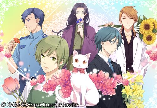 画像ギャラリー No.001のサムネイル画像 / 「妖かし恋戯曲」「帝國カレイド」「にゃんらぶ」,出演声優によるポストカードお渡し会がAGF2014で開催に