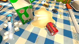 画像ギャラリー No.001のサムネイル画像 / 室内をサーキットに見立てて走り回るレースゲーム「Toybox Turbos」,欧米での発売が発表。日本での発売時期は決定次第明らかに