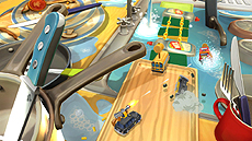 画像ギャラリー No.004のサムネイル画像 / 室内をサーキットに見立てたPS3用カーレースゲーム「Toybox Turbos」の配信が本日スタート。Xbox 360版は明日発売へ
