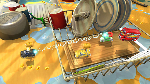 画像ギャラリー No.008のサムネイル画像 / 室内をサーキットに見立てたPS3用カーレースゲーム「Toybox Turbos」の配信が本日スタート。Xbox 360版は明日発売へ