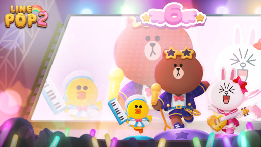 画像ギャラリー No.001のサムネイル画像 / 「LINE POP2」で6周年記念イベントが開催中。特別なミニモンももらえる