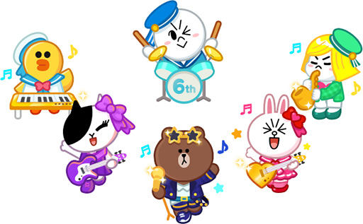 画像ギャラリー No.003のサムネイル画像 / 「LINE POP2」で6周年記念イベントが開催中。特別なミニモンももらえる