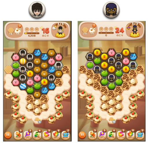 画像ギャラリー No.002のサムネイル画像 / 「LINE POP2」，北斗の拳コラボを開始。ケンシロウ，レイ，ジャギのミニモンが登場