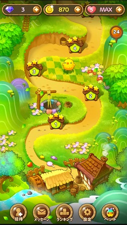 LINE パズルタンタン