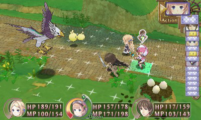 画像ギャラリー No.007のサムネイル画像 / ニンテンドー3DS版「新・ロロナのアトリエ はじまりの物語」最新情報。立体視に適した見下ろし視点とグリッド表示を採用した戦闘システムを紹介