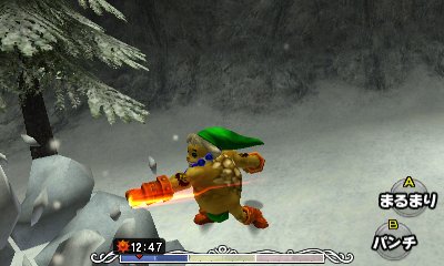 画像ギャラリー No.012のサムネイル画像 / 「ゼルダの伝説 ムジュラの仮面 3D」，繰り返す3日間や，仮面とお面を使った謎解きなどゲームの概要が公開。3DS版での追加要素も