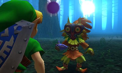 画像ギャラリー No.016のサムネイル画像 / 「ゼルダの伝説 ムジュラの仮面 3D」，繰り返す3日間や，仮面とお面を使った謎解きなどゲームの概要が公開。3DS版での追加要素も