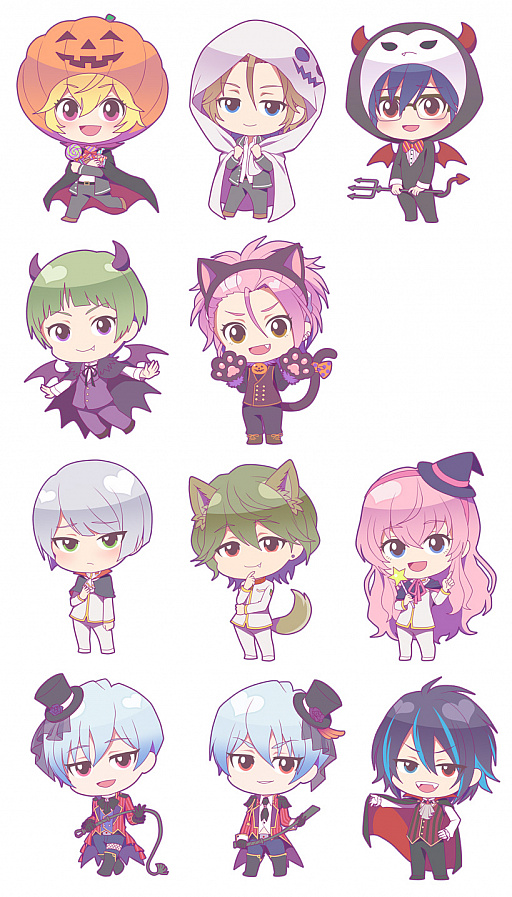 画像ギャラリー No.002のサムネイル画像 / 「美男高校地球防衛部LOVE!LOVE!GAME!」,ハロウィン限定ストーリーが読めるブロックが追加
