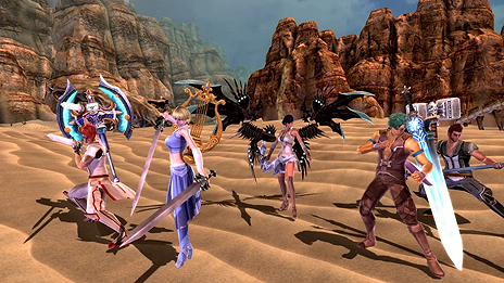 画像ギャラリー No.004のサムネイル画像 / PS4「Weapons of Mythology 〜NEW AGE〜」のサービスが3月25日スタート。PS4への最適化を施した基本プレイ無料のMMORPG