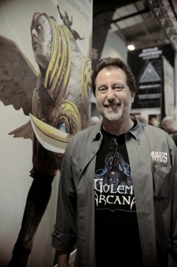 画像ギャラリー No.001のサムネイル画像 / ［SPIEL’14］「シャドウラン」の生みの親が手がける新作ミニチュアゲーム「Golem Arcana」プレイレポート。そのビジュアルとタブレット連動に注目