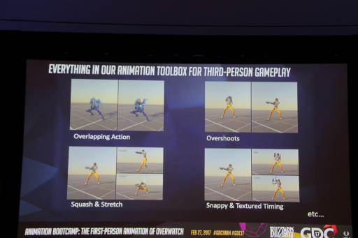 画像ギャラリー No.001のサムネイル画像 / ［GDC 2017］「Overwatch」の動きはこうして作られた。一人称視点にふさわしい表現やグラフィックスを解説したセッションが実施