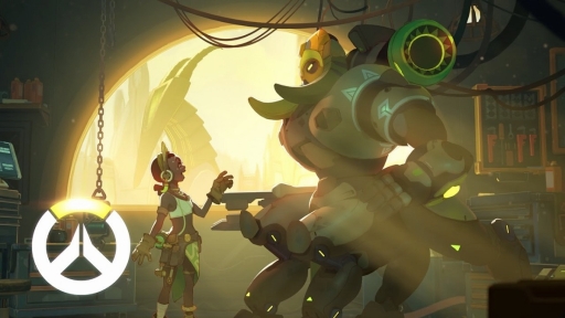 画像ギャラリー No.001のサムネイル画像 / 「Overwatch」新ヒーロー「オリサ（Orisa）」が発表。11歳の天才発明家「エフィ・オラデレ（Efi Oladele）」も登場するストーリームービーも
