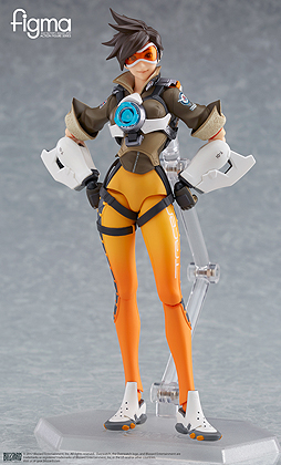 画像ギャラリー No.002のサムネイル画像 / 「オーバーウォッチ」のトレーサーが今度は可動フィギュア「figma」で登場。全高140mmの手のひらサイズで，予約受付は本日スタート