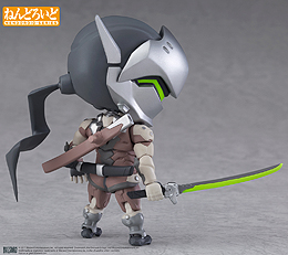 画像ギャラリー No.006のサムネイル画像 / 「オーバーウォッチ」のゲンジとその兄・ハンゾーのシマダ兄弟がそろって可動フィギュア「ねんどろいど」で登場。予約受付が本日スタート
