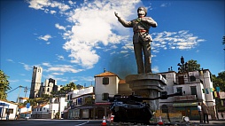 画像ギャラリー No.001のサムネイル画像 / 「Just Cause 3」の最新スクリーンショットが多数公開。ド派手なアクションで政権を転覆せよ