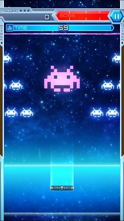 画像ギャラリー No.014のサムネイル画像 / 「LINE アルカノイドvsインベーダー」プレイレポート。カジュアルに遊べてやり応えアリ，ただのブロック崩しではないゲーム