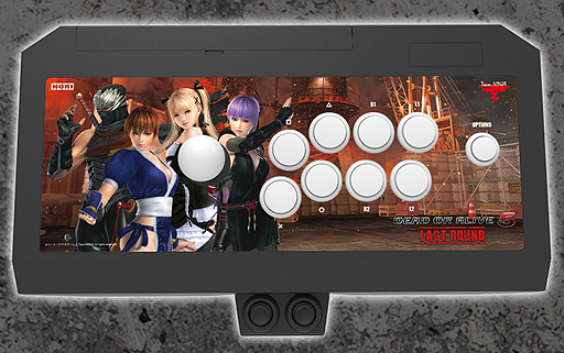 画像ギャラリー No.002のサムネイル画像 / まさかの2連アナログスティック付き。DOA5:Last RoundコラボのアケコンをHORIが発表