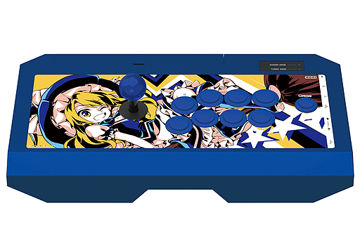 画像ギャラリー No.005のサムネイル画像 / HORI,「東方深秘録」コラボのアーケードスティックを12月に発売。レバーとボタンを離したカスタムバージョンのアケステも