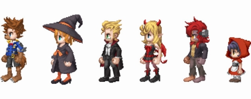 画像ギャラリー No.005のサムネイル画像 / 「FINAL FANTASY LEGENDS」，ハロウィンイベントを開催。10月29日まで