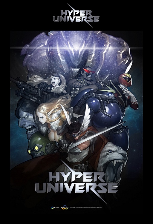 画像ギャラリー No.001のサムネイル画像 / 新作オンラインゲーム「Hyper Universe」をNexon Koreaが発表。複数の宇宙が共存する世界を舞台に,エスパー達の活躍が描かれる