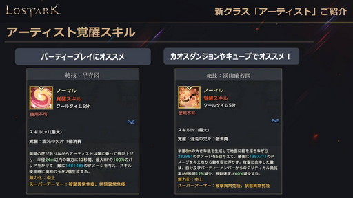画像ギャラリー No.007のサムネイル画像 / 「LOST ARK」の新クラス“アーティスト”は6月22日に実装。7月〜9月のロードマップを含めた新情報が公開された公式配信をレポート
