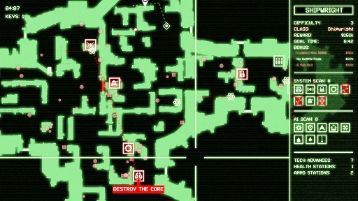 画像ギャラリー No.012のサムネイル画像 / ハロー！Steam広場 第86回：ローグライク要素もある全方向スクロール型シューティング「Cryptark」