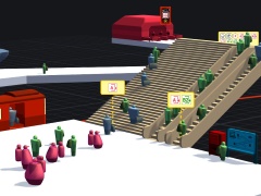 ハロー！Steam広場 第266回：地下鉄駅がダンジョン化しないよう構内を整備していくシミュレーションゲーム「STATIONflow」