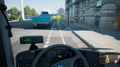 画像ギャラリー No.007のサムネイル画像 / ハロー!Steam広場 第332回:リアルスケールのベルリンで路線バスを走らせるシミュレーションゲーム「The Bus」