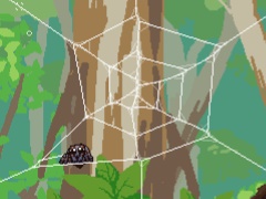 ハロー！Steam広場 第345回：ハエトリグモがかわいい横スクロールアクション「Webbed」