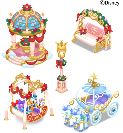 画像ギャラリー No.008のサムネイル画像 / 「ディズニー マジックキャッスル」でクリスマスをテーマにしたイベントが開催中