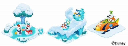 画像ギャラリー No.012のサムネイル画像 / 「ディズニー マジックキャッスル」,雪をテーマにした雪まつりイベントが開催中