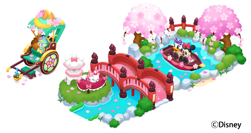 画像ギャラリー No.005のサムネイル画像 / 「ディズニー マジックキャッスル ドリーム・アイランド」お花見イベントを開始
