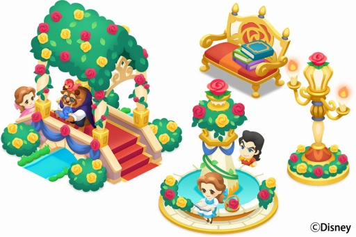 画像ギャラリー No.005のサムネイル画像 / 「ディズニー マジックキャッスル」，「美女と野獣」がテーマのイベントを開催