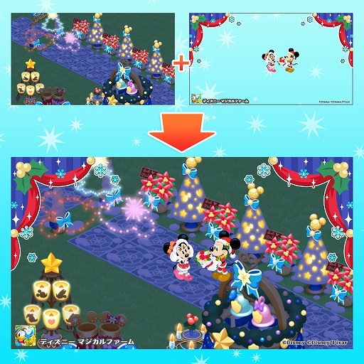画像ギャラリー No.007のサムネイル画像 / 「ディズニー マジカルファーム」,クリスマス新イベントがスタート