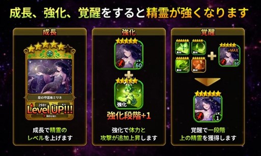 画像ギャラリー No.006のサムネイル画像 / スマホアプリ「エルンサガ」の正式サービスが本日スタート。装着する「精霊カード」次第で,アタッカーにもヒーラーにもなれるファンタジーRPG
