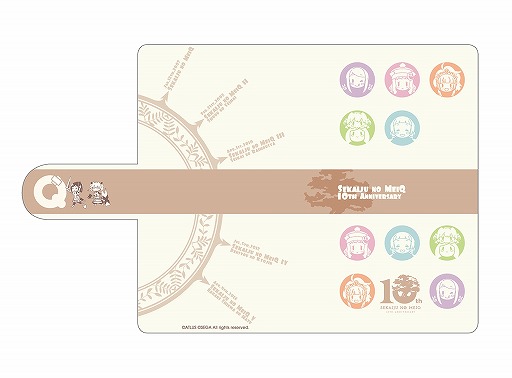 画像ギャラリー No.009のサムネイル画像 / 「世界樹の迷宮」シリーズ10周年を記念したスペシャルグッズが登場。予約受付を開始