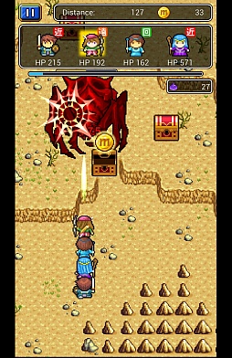 画像ギャラリー No.006のサムネイル画像 / 止まると死ぬんじゃ! Android向けRPG「とまらんクエスト」を紹介する「(ほぼ)日刊スマホゲーム通信」第710回