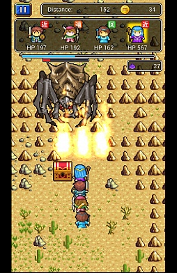 画像ギャラリー No.007のサムネイル画像 / 止まると死ぬんじゃ! Android向けRPG「とまらんクエスト」を紹介する「(ほぼ)日刊スマホゲーム通信」第710回